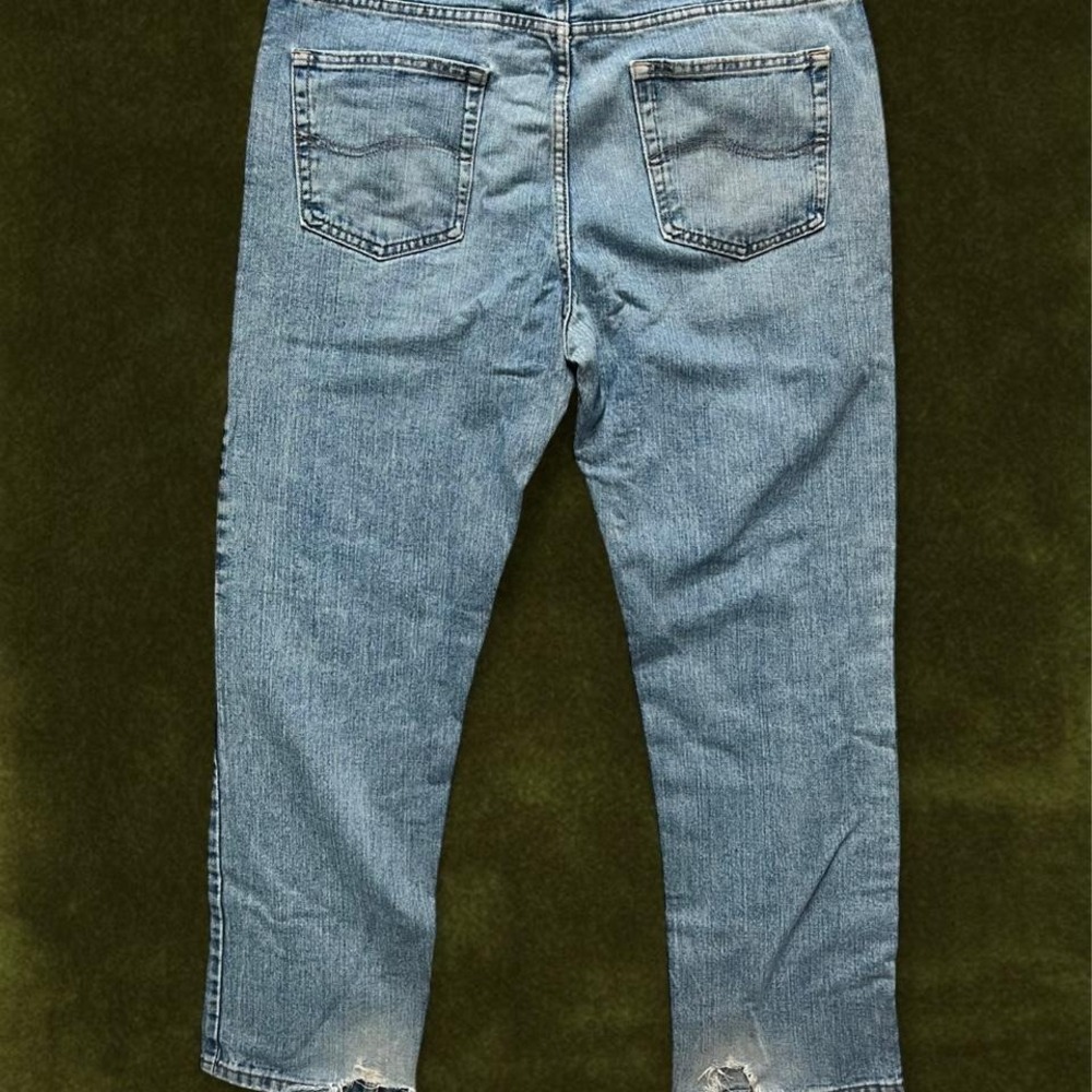 Vintage Y2K Lee Regular Fit Straight Leg Jeans - Modern 36x31 - Picture 7 of 8